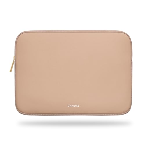 Vandel Slim & Protective Laptop Sleeve for 15-15.6 Inch Laptops. for MacBook Air 15, MacBook Pro 15, Acer Aspire, 15” Chromebooks, Asus Zenbook 15.6, Lenovo IdeaPad/Flex/Yoga - color: e. Latte, size: 15 Inch