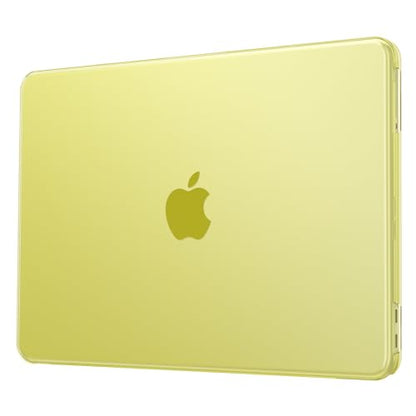 Macaset for MacBook Neo Case 13 inch 2026 A3404 - Citrus Clear | Scratch & Fingerprint Resistant | Perfect Fit | 100% Match Official Color | Matte Hard Shell Yellow Cover - color: Citrus Clear