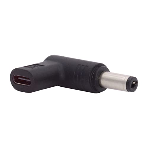 Chenyang USB C to DC 12V Adapter,USB 3.1 Type C Female to DC 5.5x2.1mm 12V Plug Adapter PD Emulator Trigger - color: DC 5.5*2.1MM