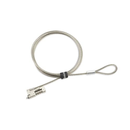 Kensington NanoSaver 2.0 EQ Combination Laptop Lock (Resettable), Computer Security Locking Cable, Compatible with HP, Lenovo and Other Nano Lock Slot Devices, Notebooks, Laptops (K65090WW)