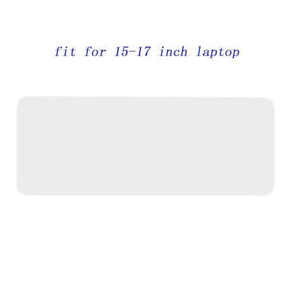 Laptop Keyboard Protective Film Universal Silicone Gel Waterproof Clear Dustproof 10-17inch(M) - color: M