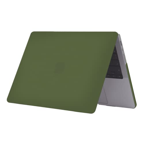 Se7enline for MacBook Pro 14 inch Case 2026-2021 M5 M4 M3 M2,Avocado Green | 2 in 1 Matte Hard Shell Laptop Case with Keyboard Cover Anti-Scratch Heat Dissipation Full Port Access Slim Lightweight - color: Avocado Green