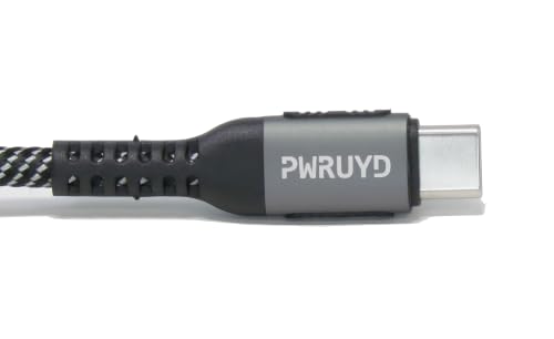 USB-C to USB-C Cable, 2M 6.6ft | 240W, Fast Charging, Braided Nylon Cord