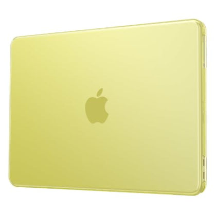 Macaset for MacBook Neo Case 13 inch 2026 (A18 Pro, Model A3404) - Citrus | Scratch & Fingerprint | ResistantPrecision 1:1 Fit | True-to-Original Color | Matte Hard Shell, Yellow Cover - color: Citrus Clear