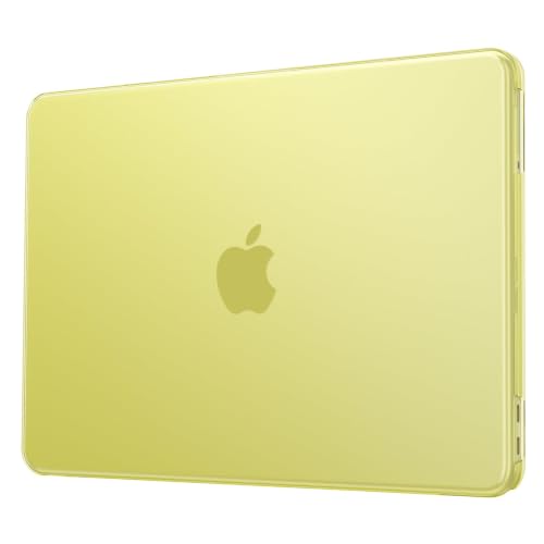 Macaset for MacBook Neo Case 13 inch 2026 (A18 Pro, Model A3404) - Citrus | Scratch & Fingerprint | ResistantPrecision 1:1 Fit | True-to-Original Color | Matte Hard Shell, Yellow Cover - color: Citrus Clear