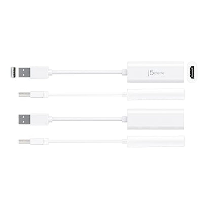 j5create USB to HDMI Display Adapter- USB to HDMI 1080P Cable Converter Adapter for Windows (JUA195)