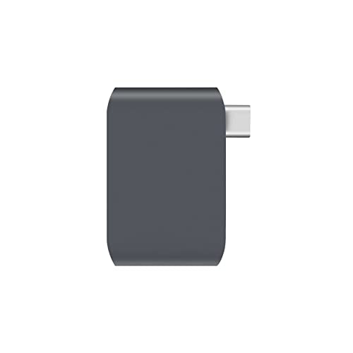 DriverGenius USB C External Stereo Sound Card - USB Type C to 3.5mm TRRS Audio Interface Adapter w/USB 3.0 Port, for PC/Laptop (U3AU001)
