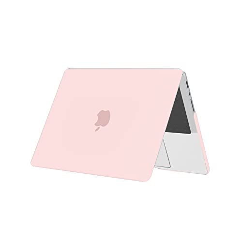 Se7enline for MacBook Pro 14 inch Case 2026-2021 M5 M4 M3 M2,Chalk Pink | 2 in 1 Matte Hard Shell Laptop Case with Keyboard Cover Anti-Scratch Heat Dissipation Full Port Access Slim Lightweight - color: Chalk Pink
