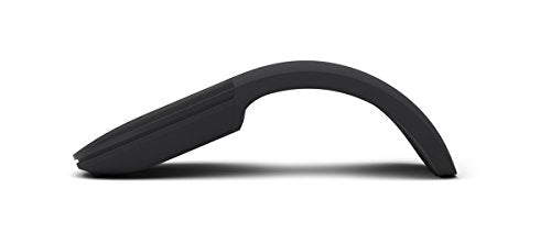 Microsoft Arc Mouse - Black. Sleek,Ergonomic design, Ultra slim and lightweight, Bluetooth Mouse for PC/Laptop,Desktop works with Windows/Mac computers - color: Black