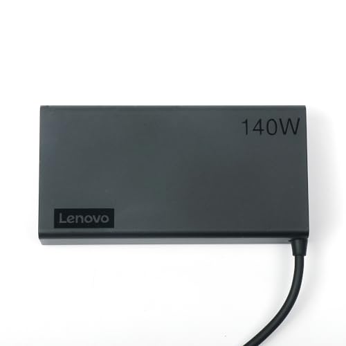 Lenovo Legion Laptop Charger Slim 140W Watt USB Type C(USB-C) AC Power Adapter - IdeaPad Pro 5,Legion 9,Yoga Pro 7 Pro 9,Y9000P R9000P Y7000P R7000P, Black, ADL140YDC3A