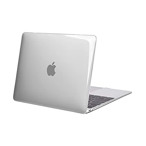 MOSISO Compatible with MacBook 12 inch Case A1534, 2017-2015, Crystal Clear | Crack & Scratch Resistant Protective Plastic Hard Shell Case Cover - color: Crystal Clear