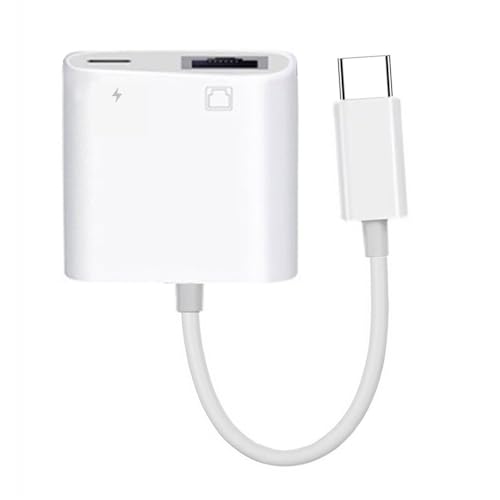 cablecc USB-C Type C Male to RJ45 Networking 100Mbps with PD Power Charge Adapter Compatible with Laptop Tablet Phone - style: USB-C to 100Mbps+PD