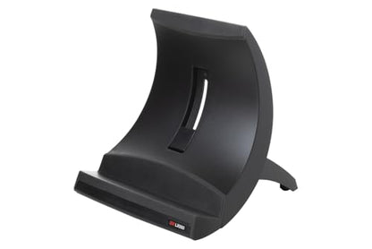 3M Vertical Notebook Computer Riser With Cable Management, 9" X 12" X 6.5" To 9.5", Black/charcoal Gray, Supports 20 Lbs - size: 8.8" x 7.8" x 6.4"