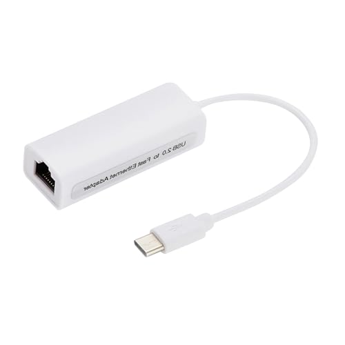 USB-C to Ethernet Adapter, High-Speed Network for Type-C Devices, Compatible with MacBook, Surface, for Windows 7/8/10/11, macOS and Andorid