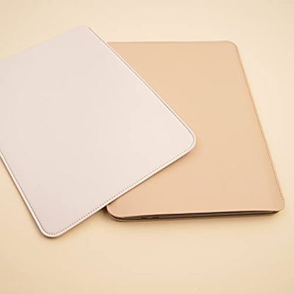 Laptop Sleeve 15 Inch Compatible with MacBook Pro 16 A2991 M3 A2780 A2485 A2141 MacBook Pro Retina 15 Color Beige - color: Beige, size: 15-16 Inch