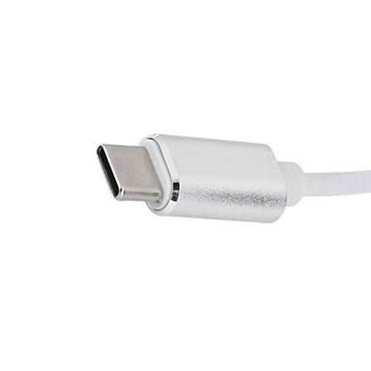ZJchao Aluminum Alloy External Sound Card USB Type C No Drive Stereo Audio Adapter with Virtual 7.1 Channel for Laptops Tablets Mobile Phones