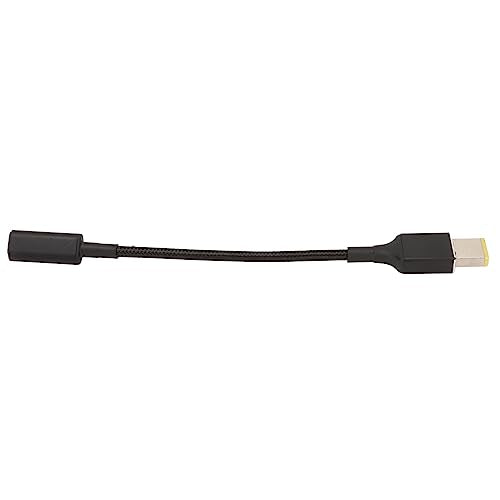 Diyeeni 100W PD USB C Laptop Charging Cable Adapter for ThinkPad X1 Carbon 2nd 3rd 4th, X1 Yoga 1st, T Z E Series, Slim Tip to USB C DC Converter, Aluminum Housing, Portable Charging Cord