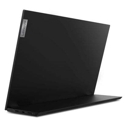 Lenovo ThinkVision M15 15.6" Full HD WLED LCD Monitor - 16:9 - Raven Black