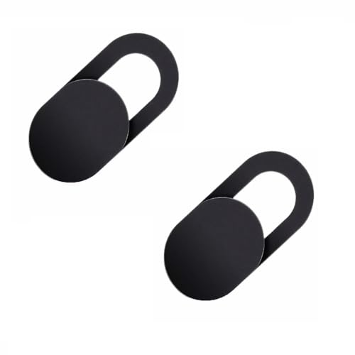 [2 Pack] Webcam Cover, 0.03 inch Ultra Thin Laptop Camera Cover Slide for iPhone iPad MacBook Pro Computer iMac Cell Phone PC Accessories Camera Blocker Slider, Great for Privacy