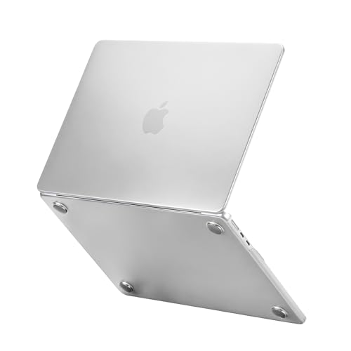 Omnpak for MacBook Air 13 inch Case, M5 M4 M3 M2 2026-2022 A3449 A3240 A3113 A2681, Scratch & Fingerprint Resistant, Frosted Matte Lightweight Hard Shell Protective Cover for MacBook Air 13.6 inch - color: Matte Clear