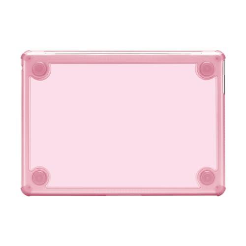 MOSISO Compatible with MacBook Air 13 inch Case M5 2026 M4 M3 M2 2025-2022 | A3449 A3240 A3113 A2681, 3 in 1 Kit Crack-Resistant Heavy Duty Protective Hard Shell Case Cover with TPU Bumper, Chalk Pink - color: Chalk Pink