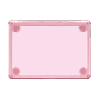 MOSISO Compatible with MacBook Air 13 inch Case M5 2026 M4 M3 M2 2025-2022 | A3449 A3240 A3113 A2681, 3 in 1 Kit Crack-Resistant Heavy Duty Protective Hard Shell Case Cover with TPU Bumper, Chalk Pink - color: Chalk Pink