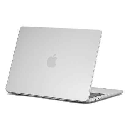 Omnpak for MacBook Air 13 inch Case, M5 M4 M3 M2 2026-2022 A3449 A3240 A3113 A2681, Scratch & Fingerprint Resistant, Frosted Matte Lightweight Hard Shell Protective Cover for MacBook Air 13.6 inch - color: Matte Clear