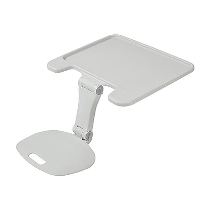 ECR4Kids The Surf Folding Portable Lap Desk, Large, Flexible Seating, Light Grey - color: Light Grey