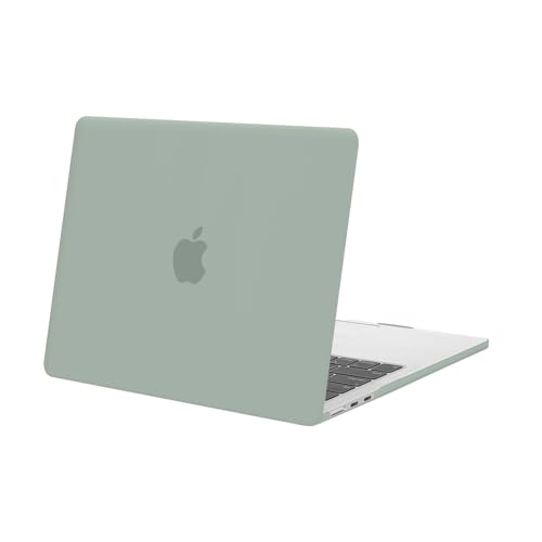 MOSISO Compatible with MacBook Air 13 inch Case M5 2026 M4 M3 M2 2025-2022 | A3449 A3240 A3113 A2681, Scratches-Resistant Protective Hard Shell for MacBook Air 13.6 inch Case, Antique Green - color: Antique Green