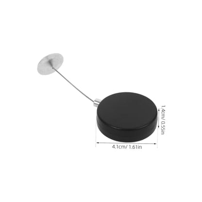 NUOBESTY 3Pcs Retractable Theft Cable Lock Adjustable Steel Wire Tether for Remote Control Security for Exhibition and Retail Display Use