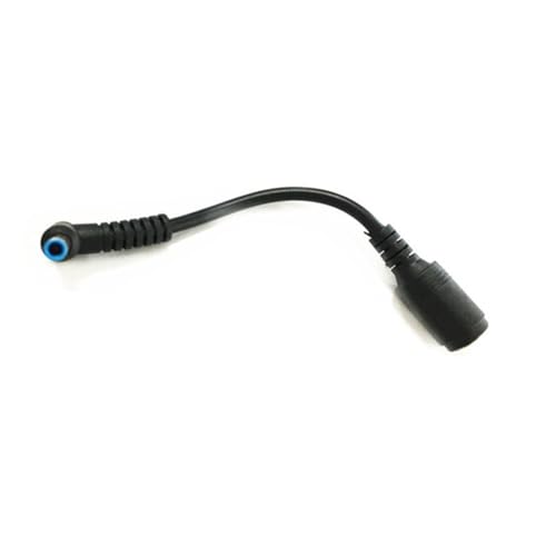 90 Degree Laptop Charger Converter Cable, 7.4x5.0mm Female to 4.5x3.0mm Male Tip, Portable Adapter for Home, Travel and Work
