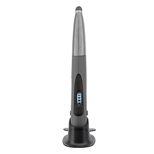 Stylus Pen with Handwriting Function, Capacitive Pen for Drawing Note Taking, Portable ABS Tip with Multi Adapters, Fit for Tablets Phones (Silver Gray) - color: Silver Gray
