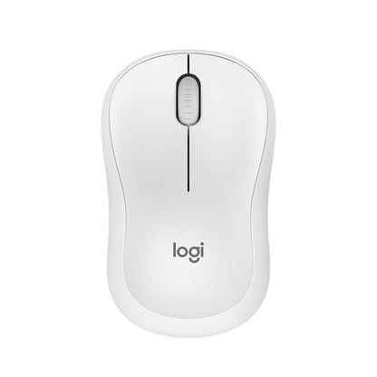 Logitech M240 Compact Silent Bluetooth Wireless Mouse - Off White | Bluetooth connectivity, no USB receiver, quiet clicks, 3 non-customizable buttons, 18-month battery life, PC Mac compatible - color: Off White, size: 1 Pack, style: Bluetooth