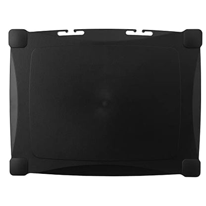 Kantek Single-Level Monitor Stand, 17" X 13.25" X 3" To 6.5", Black, Supports 50 Lbs - style: Single Level