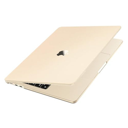 MOSISO Compatible with MacBook Air 13 inch Case M5 2026 M4 M3 M2 2025-2022 A3449 A3240 A3113 A2681, Seamlessly Closes Anti-Crack&Anti-Fingerprints Hard Shell for MacBook Air 13.6 Case, Starlight Clear - color: Starlight Clear