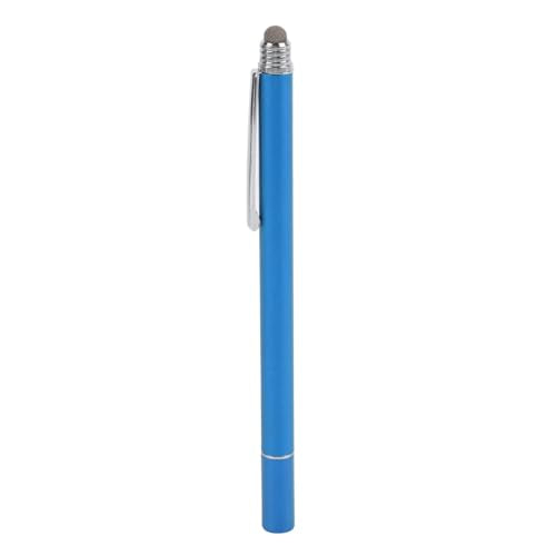 Dioche Capacitive Stylus Pen 2 in 1 Stylus Pen - High Sensitivity Double End Capacitive with Two Tips for Touch Screen & Digital Calendar - Dark Blue (Blue) - color: Blue