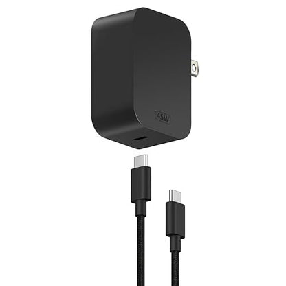 45W USB C Surface Charger Compatible with Microsoft Surface Pro 12" Copilot + PC, Surface Pro 13"，Surface Laptop 13" Snapdragon X Plus, Surface Go Power Adapter