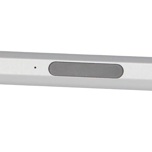 Tilt Active Pen, 4096 Levels Pressure Sensitivity Pen, Rechargeable Magnetic Touch Screen with USB C Fast Charging, Ideal for X360 Laptops (Silver) - color: Silver