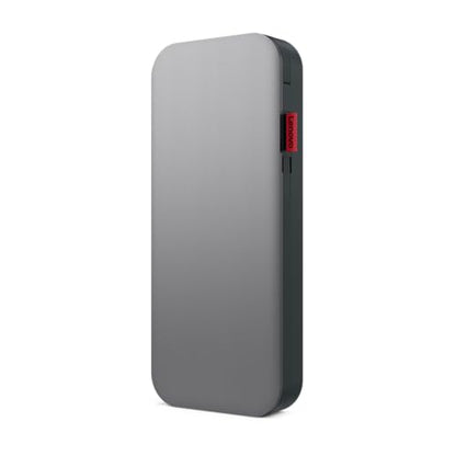 Lenovo Go USB-C Laptop Power Bank 20,000 mAh, 2xUSB-C, 1xUSB-A, <3h Recharging Time, Storm Grey