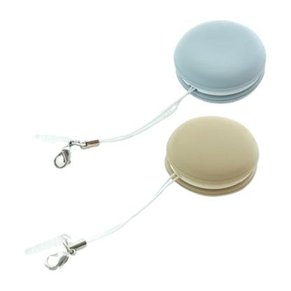 Beavorty 10pcs Macaron Shape Eyeglass Cleaner and Phone Screen Microfiber Cleaning Cloth for Lenses Screens and Cameras Washable Easy to Attach Keyring