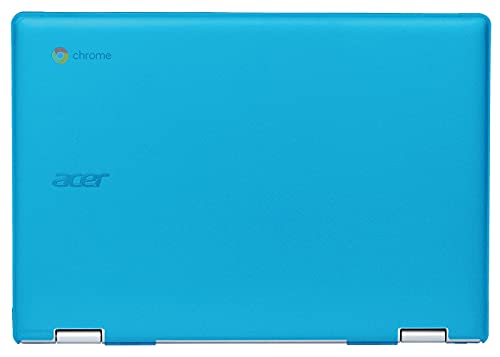 mCover Case Compatible for 2021~2022 11.6" Acer Chromebook 311 CB311-11H (180° Hinge) & Spin 311 CP311-3H Series Convertible ONLY (NOT Fitting Other Acer Models) - Aqua - color: Aqua