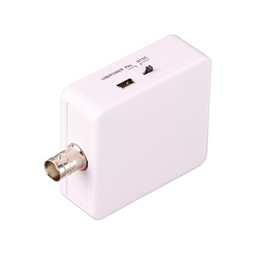 Ejoyous VGA to BNC Converter, Mini HD VGA to BNC 1920 x 1080 Resolution USB Video Converter for Home Audio HDTV Monitors TVs Computer