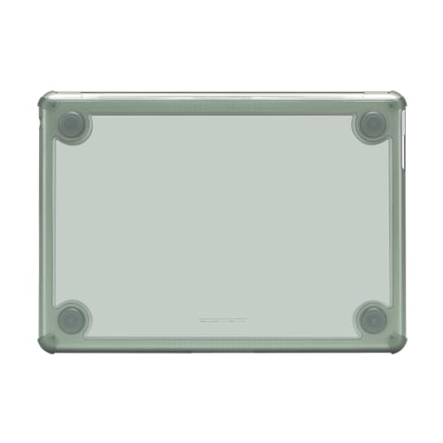 MOSISO Compatible with MacBook Air 13 inch Case M5 2026 M4 M3 M2 2025-2022 | A3449 A3240 A3113 A2681, 3 in 1 Kit Crack-Resistant Heavy Duty Protective Hard Shell Case Cover with TPU Bumper,Emerald Green - color: Emerald Green