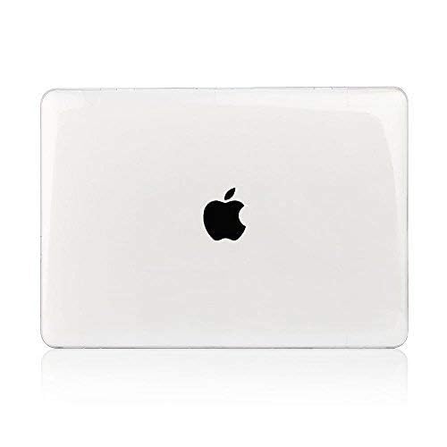 Compatible with MacBook 12 Inch A1534 - Slim Snap On Hard Shell Protective Cover and Keyboard Cover (Crystal Clear) - color: Crystal Clear