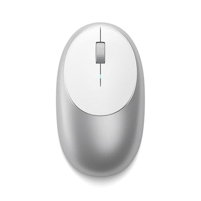 Satechi M1 Wireless Bluetooth Mouse, USB-C Rechargeable, Compact & Portable, for MacBook Air/Pro/Neo, iPad Air/Pro, iPad mini, Mac mini, iMac & Windows - Silver - color: Silver