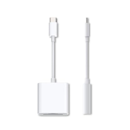 chenyang 2 in 1 USB C to TF Micro SD SDXC SDHC Card Reader Adapter 480Mbps Compatible with Laptop Tablet Phone - style: SD Card 2 IN 1