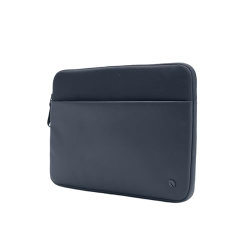 Incase A.R.C. Laptop Sleeve 14 Inch – MacBook Case with Faux Fur Lining, External Pocket – Fits MacBook Pro Air Lenovo Dell HP – Laptop Cover, Computer Case - Travel, Work, College - Navy - color: Navy