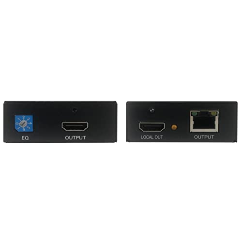 Tripp Lite HDMI Over Cat5/Cat6 Active Extender Kit, Transmitter & Receiver, Power over Cable, Audio & Video, 1080p at 60 Hz (B126-1A1-POC) - style: HDMI + Power Over Cable