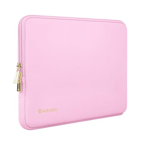 ARVOK Laptop Sleeve Case,Waterproof Notebook Cover for MacBook Air MacBook Pro inch, Computer Carrying Bag - color: Pink, size: 15 inch