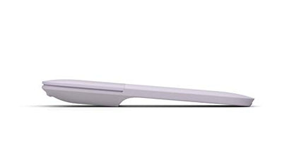 Microsoft ARC Mouse – Lilac .Sleek,Ergonomic Design, Ultra Slim and Lightweight, Bluetooth Mouse for PC/Laptop,Desktop Works with Windows/Mac Computers - color: Lilac